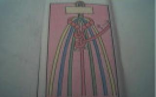 Плетение браслетов из вязальных ниток